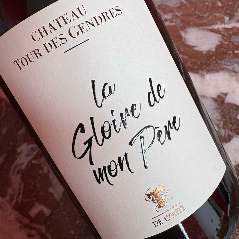 Château Tour des Gendres, Côtes de Bergerac, La Gloire de mon Père 2022