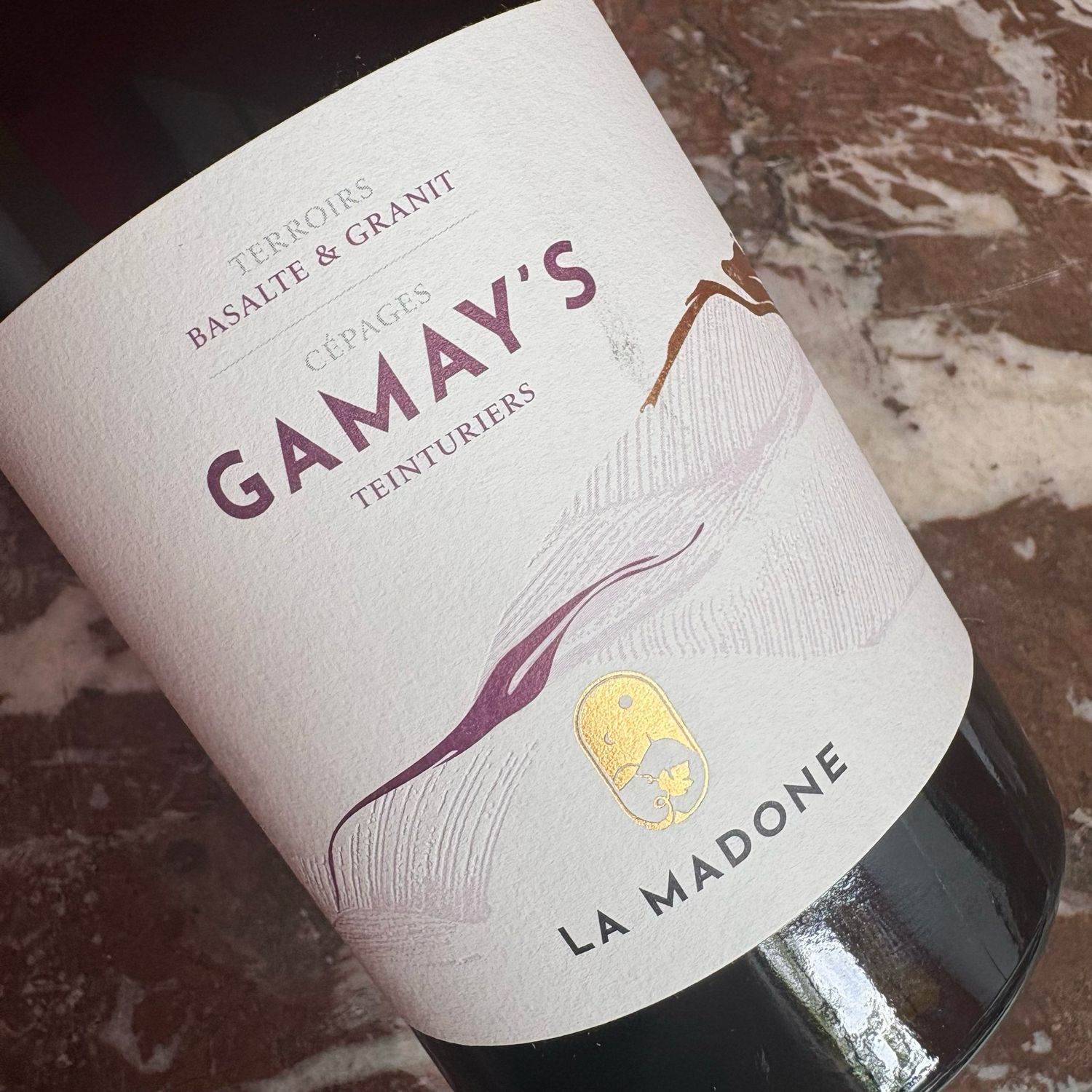 Gilles Bonnefoy (La Madone), Urfé, Gamay's teinturiers 2025