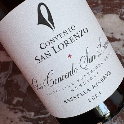Convento San Lorenzo, Valtellina Superiore Sassella Riserva, Clos San Lorenzo 2021