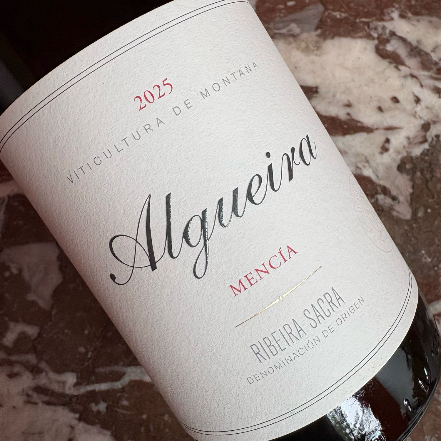 Algueira, Ribeira Sacra, Mencia 2025
