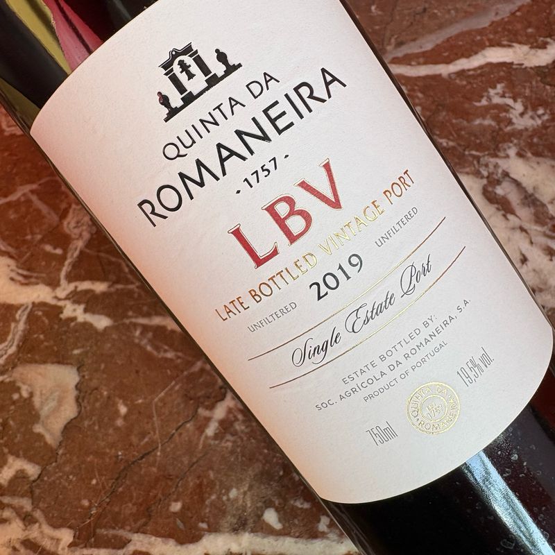 Quinta da Romaneira, Porto, Late Bottled Vintage 2019