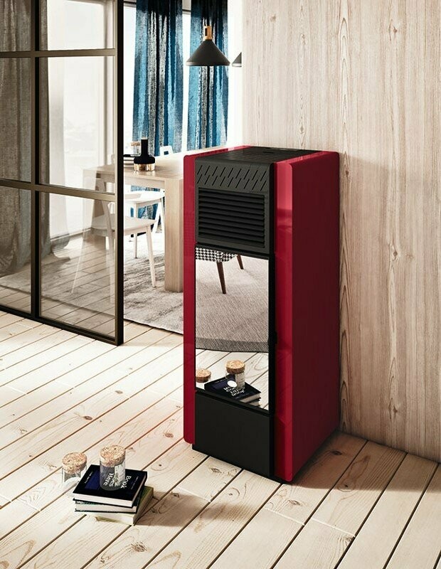 ESTUFA DE PELLETS  CANALIZABLE CLOE 15,4 KW