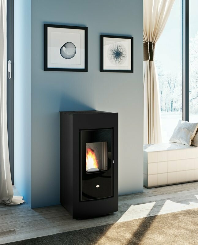 ESTUFA DE PELLET CANALIZABLE EVELYN 11 KW