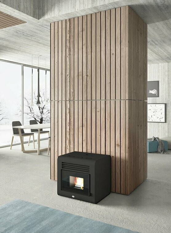 ESTUFA DE PELLET HERMES 7,5 KW MEDIO PEDASTILLO
