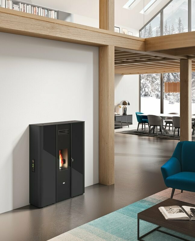 ESTUFA DE PELLET CANALIZABLE SLIM EMILY 9,4 kW