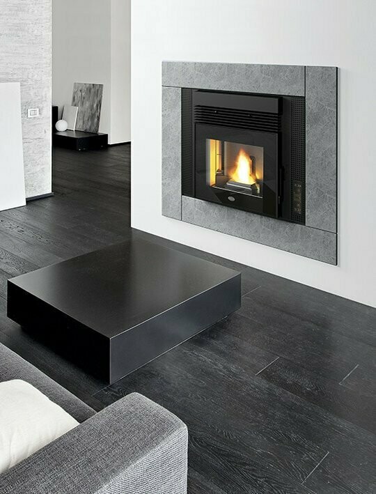 INSERTABLE DE PELLET ANDREA 11KW - EVA CALOR - SIN CANALIZACION