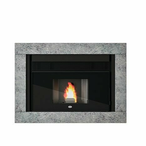 INSERTABLE DE PELLET DOBLE CANALIZACIÓN NICO 12,4 kW EVA CALOR