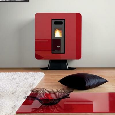 ESTUFA DE PELLET FLORA SLIM 4,5KW