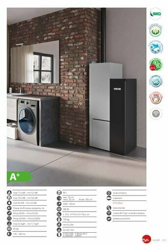 CALDERA DE PELLET SB 80 11,4 kW   (ACS) O CALEFACCION