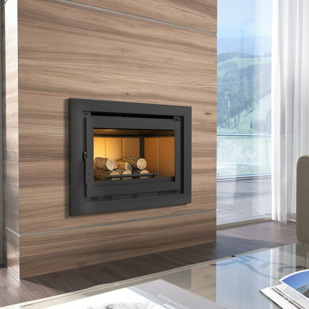 INSERTABLE  DE LEÑA  CON TURBINAS MODELO IT-165 F FM POTENCIA MÁXIMA 17KW