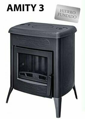 ESTUFA DE LEÑA AMITY 3 EIDER 10 KW