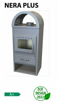 ESTUFA DE LEÑA  MODELO NERA PLUS 6,5 KW EIDER