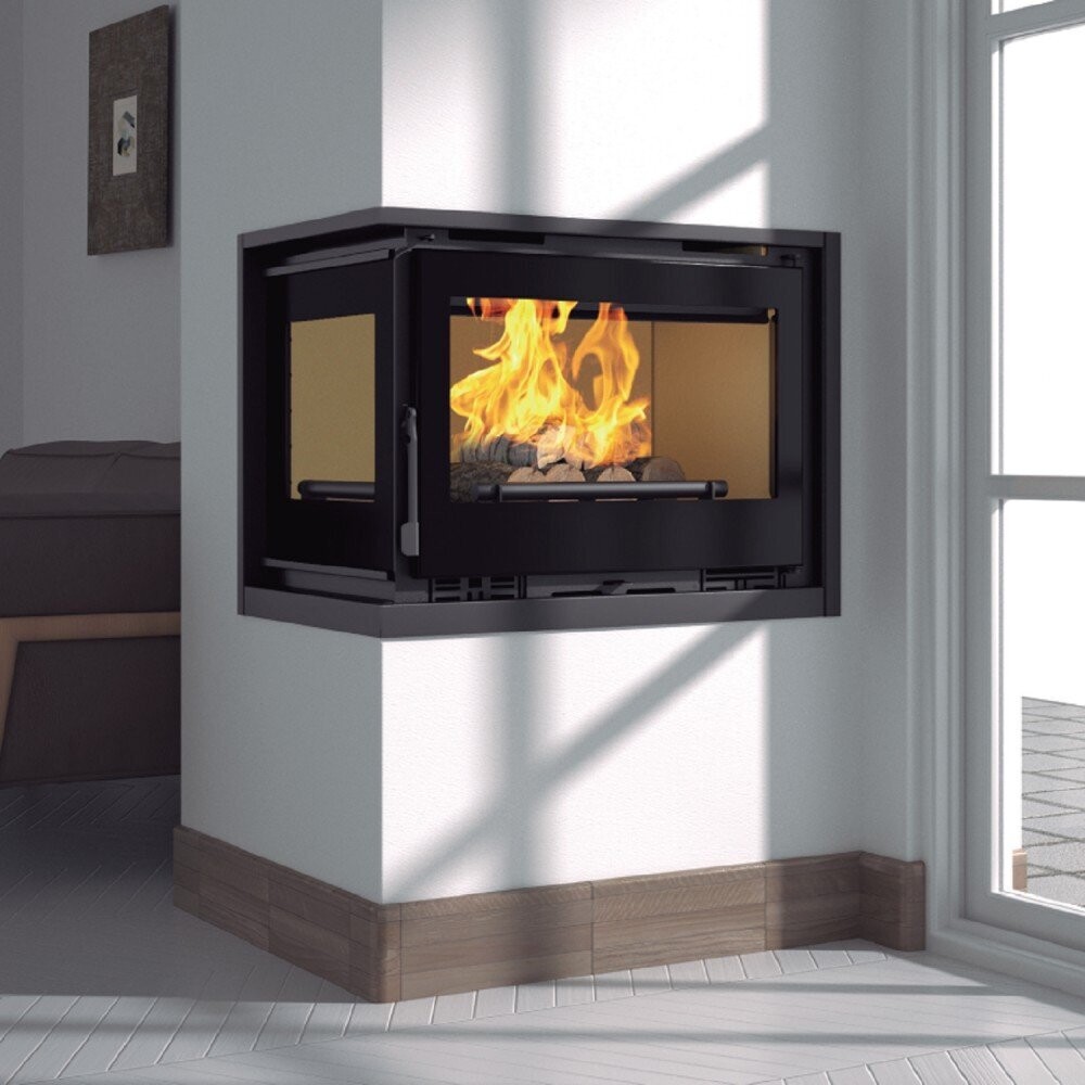 Insertable de Leña de Rincón 2 caras Modelo IT-172  FM  POTENCIA MÁXIMA 17kw