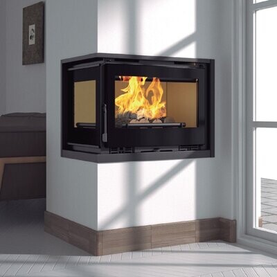 Insertable de Leña de Rincón 2 caras Modelo IT-172  FM  POTENCIA MÁXIMA 17kw