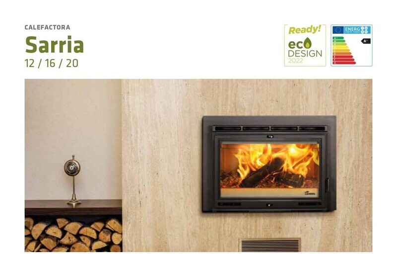 CALEFACTORA  SARRIA 20 KW LACUNZA