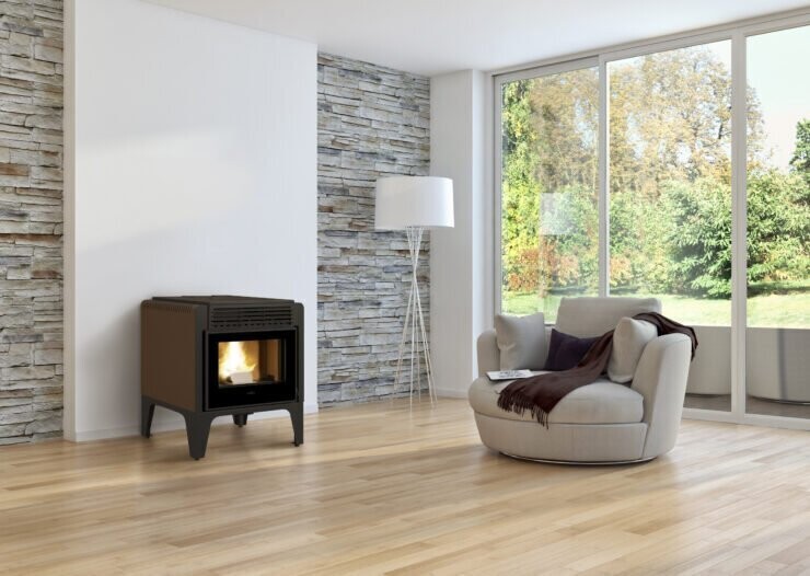 ESTUFA DE PELLET ARES 10 KW