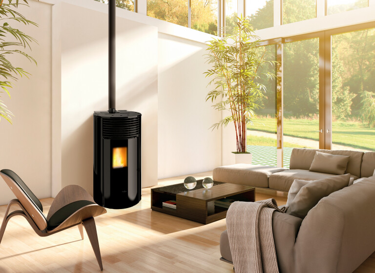 ESTUFA DE PELLET HELEN GLASS 6 KW