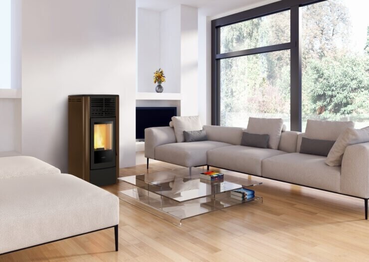 ESTUFA DE PELLET ELISA 6 KW