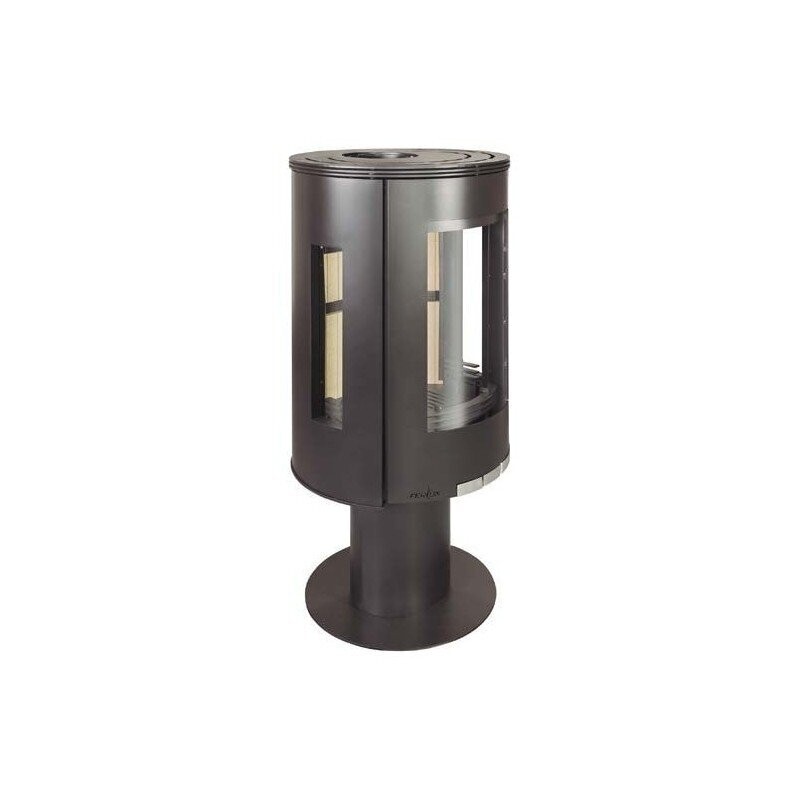 ESTUFA DE LEÑA ELYPSE PIE CENTRAL