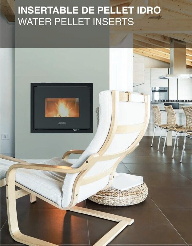 INSERTABLE DE PELLET HIDRO 17 KW