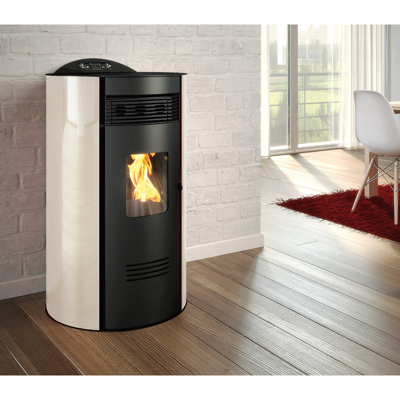 ESTUFA DE PELLET TONDE  9,5 KW PUNTO FUOCO