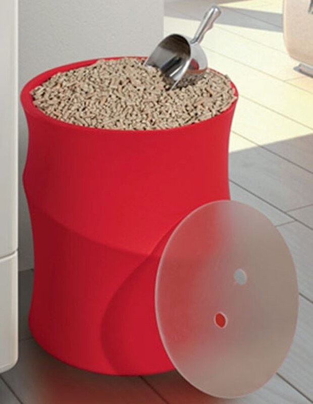 PORTAPELLET   SPIRALE EVA CALOR 15 KG