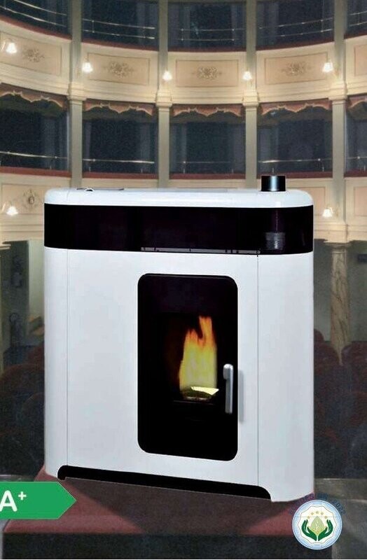 ESTUFA DE PELLET ELISA GHOT  10,5 KW CANALIZABLE FABRILOR