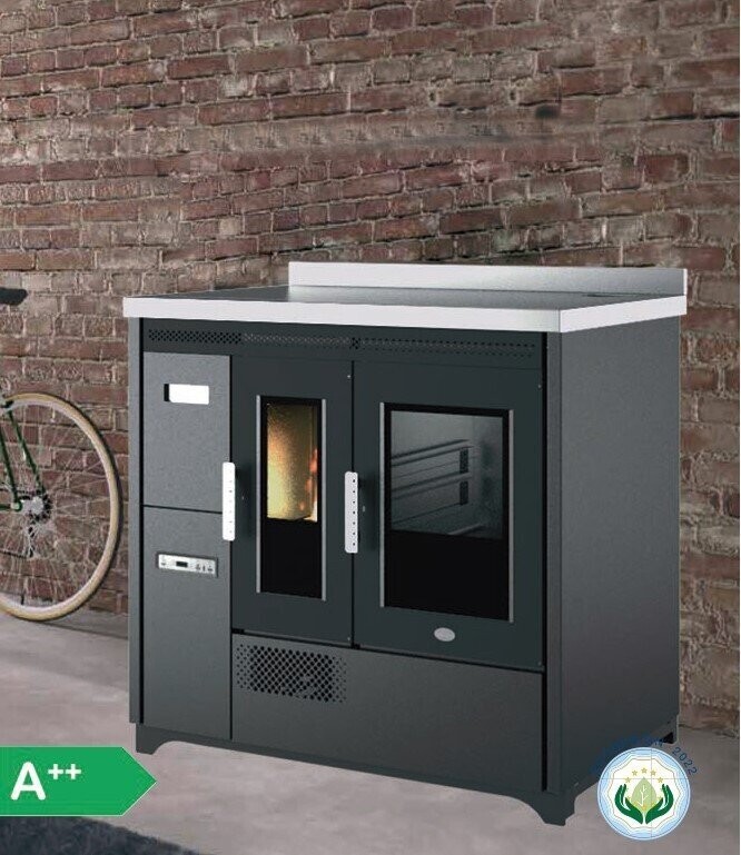 COCINA DE PELLET ENRICA 9,5 KW FABRILOR