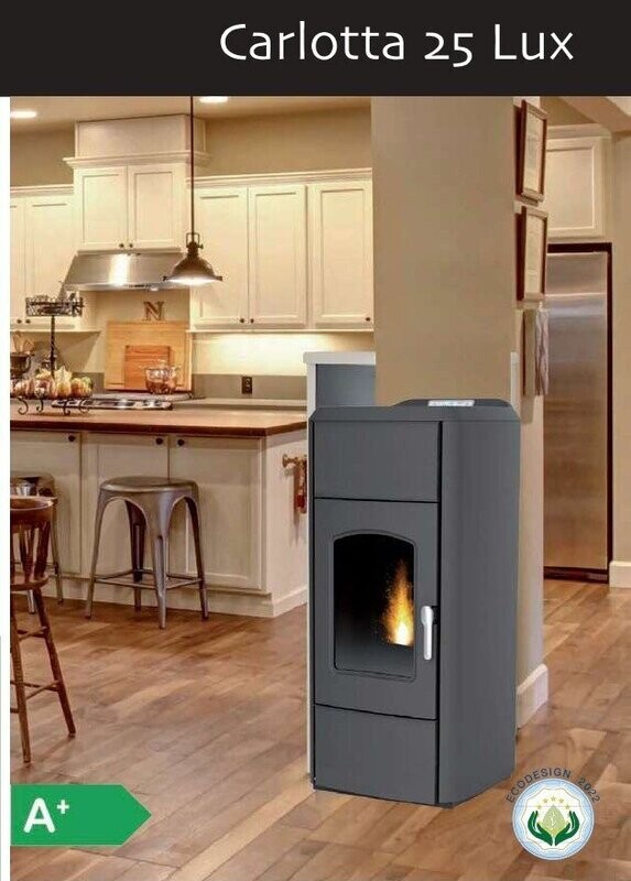 HIDROESTUFA DE PELLET CARLOTTA 25 KW OMNIA FABRILOR