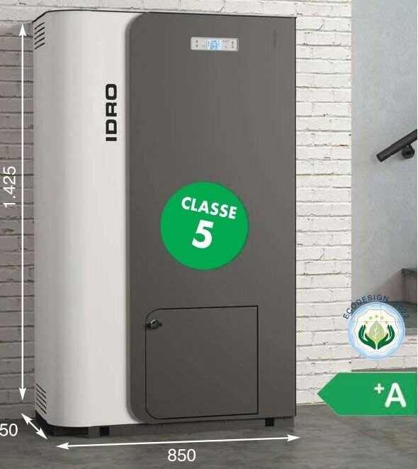 CALDERA DE PELLET OSLO 18 KW CON ACS FABRILOR