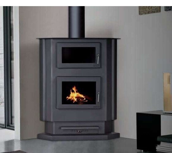 ESTUFA DE LEÑA SENEGAL RINCON CON HORNO 11,5 KW FABRILOR