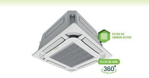 UNIDAD INTERIOR TIPO CASSETTE DMA35JVI 3096FRIGORÍAS MARCA EKOKAI GAMA RESIDENCIAL