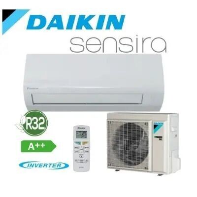 AIRE ACONDICIONADO INVERTER SERIE SENSIRA SPLIT 1X1 MARCA DAIKIN MODELO  51D30TXF25D
2150 FRIGORIAS
GAMA DOMÉSTICA
