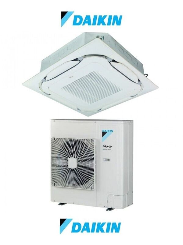 CONJUNTO AIRE ACONDICIONADO TIPO CASSETTE 51D3FCAG100B 8170FRIGORÍAS MARCA DAIKIN  SERIE ACTIVE
GAMA RESIDENCIAL