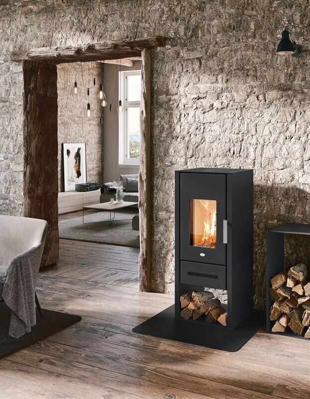 LIVIA ESTUFA DE LEÑA 9,5 kW EVA-CALOR