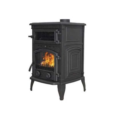 ESTUFA DE LEÑA DE FUNDICIÓN ANTARES IRON HORNO  24,28 KW EIDER