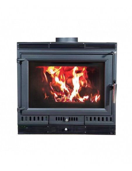 INSERTABLE DE LEÑA INSERT AURORA ECO IRON 70 VENTILADA DE FUNDICION 13,33 KW EIDER