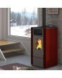 Estufa de pellets lory 9,5 kw