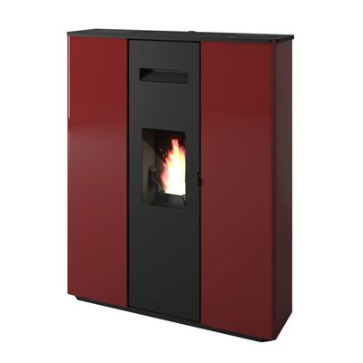 ESTUFA DE PELLET CLARA SLIM DE PASILLO 10,5 kW CANALIZABLE PUNTO FUOCO