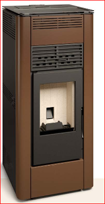 ESTUFA DE PELLET NORA CANALIZABLE 8KW FERLUX
