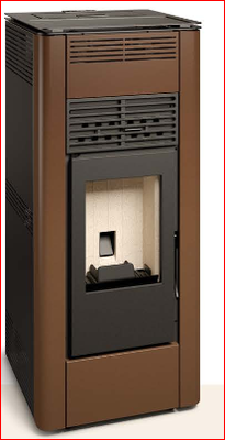 ESTUFA DE PELLET NORA CANALIZABLE 8KW FERLUX