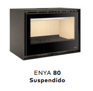 INSERTABLE DE LEÑA ENYA 80 SUSPENDIDO FERLUX