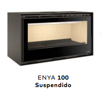INSERTABLE DE LEÑA ENYA 100 SUSPENDIDO FERLUX