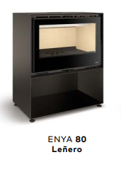 INSERTABLE DE LEÑA ENYA 80 LEÑERO FERLUX