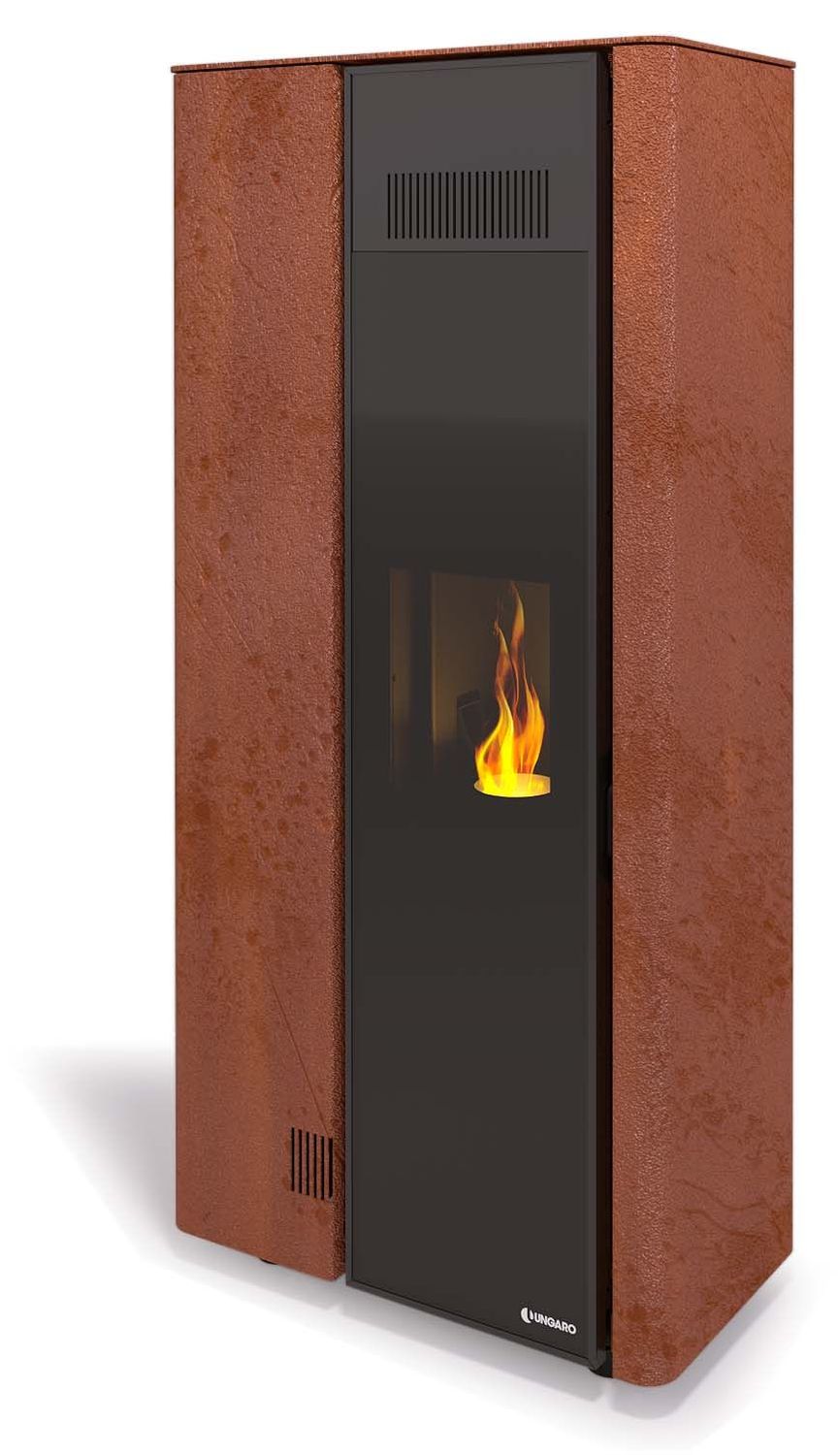ESTUFA DE PELLET CORTEN 6810 6-9-12 KW