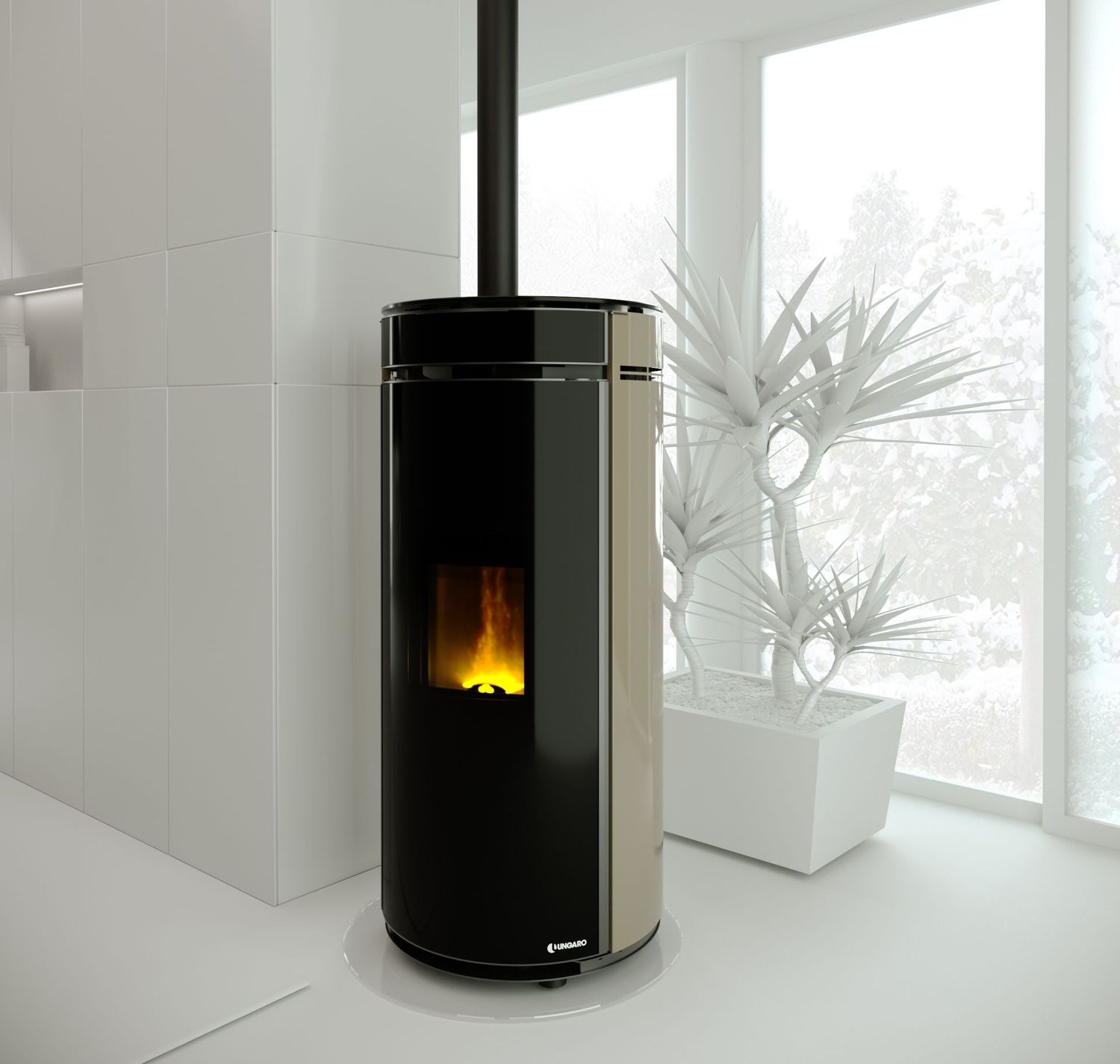 ESTUFA DE PELLET TONDA PLUS STYLE
