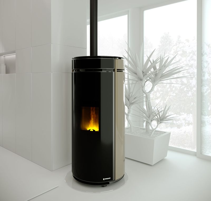 ESTUFA DE PELLET TONDA PLUS GLASS