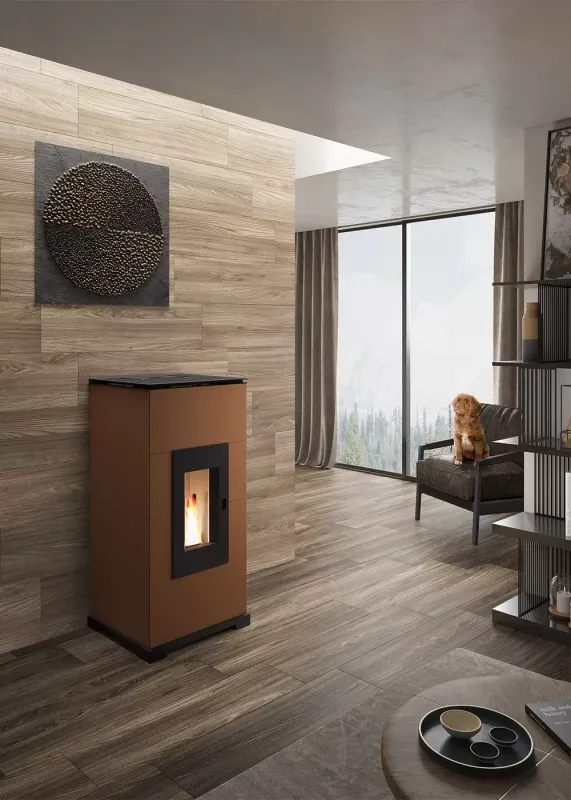 Estufa de pellets AC 11 potencia 11,4 KW