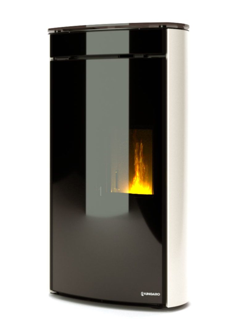 Estufa de pellets Fagiolo plus style 6 kw autolimpieza Estufa de pellets Fagiolo plus style 6 kw autolimpieza