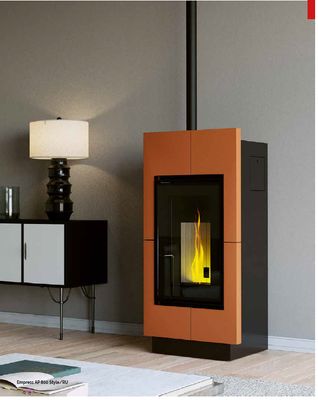 Estufa de pellets empress ap 800 style  10 kw ,14kw